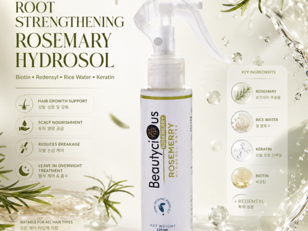 Rosemary Hair Mist Spray for Hair Growth, Shine & Frizz Control Styling