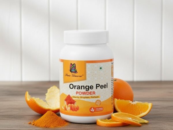 Orange Peel Powder for Bright & Glowing Skin | Natural Skincare Powder