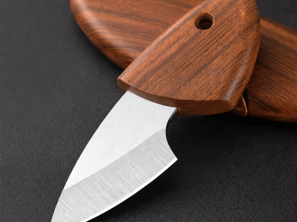 Premium Wooden Handle Pocket Folding Knife | Stainless Steel Blade | NatureCraft