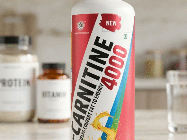 Advanced L-Carnitine 4000 Liquid Premium Weight Management Metabolism Support & Muscle Recovery Refreshing Orange Flavor 450ml