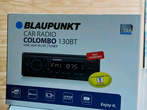 Blaupunkt Car Radio 130BT Bluetooth Car Stereo with USB & AUX | Perfect Infotainment
