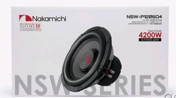 NSW 12 Inch DVC Subwoofer | High Power Dual Voice Coil Car Audio Subwoofer | Perfect Infotainment