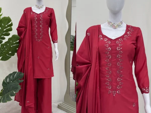 Exquisite Heavy Work Salwar Suit Set For Women & Girl | Designer Ethnic Wear | BRAD LEEZO