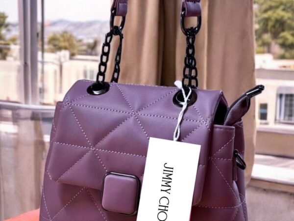 Shree Shine Mauve Quilted Women's Shoulder Handbag | Premium PU Leather Sling Bag