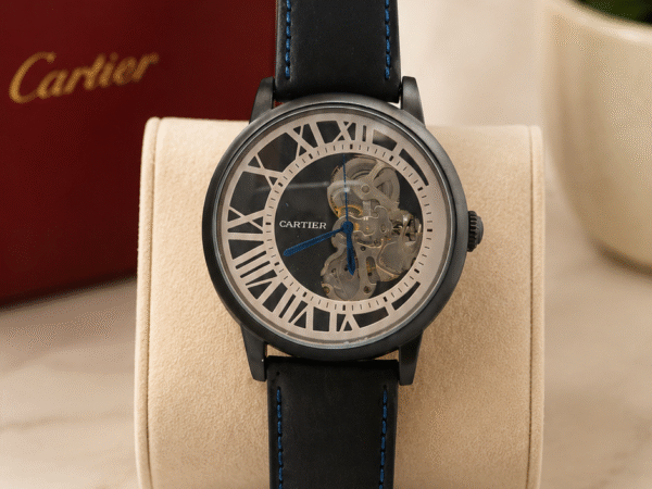 Luxury Skeleton Dial Wrist Watch – Premium Edition Cartier Watch First Copy