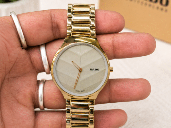 Elegant RADO Style Gold-Tone Women's Watch