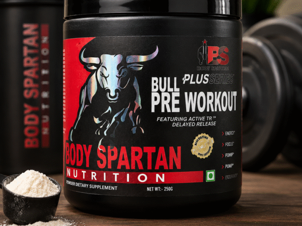 Body Spartan Bull Plus Series Pre-Workout 250g | Energy & Performance Formula