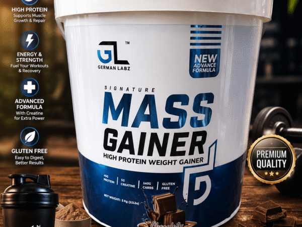 German Labz Signature Mass Gainer – 5kg (Chocolate Flavor)