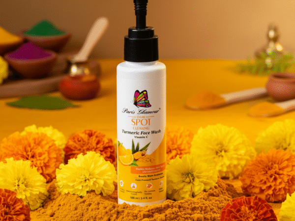 Turmeric Face Wash for Acne & Tan Removal | Natural Glow Face Cleanser