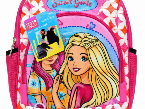 Reward Point Kids School Backpack Polyester Cartoon Style Pink Small Size | Reward Point