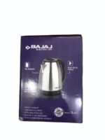 Bajaj KTX 1.8 L DLX Electric Kettle Stainless Steel Water Boiler with Auto Shut-Off Fast Boiling 1.8 Litre Cordless Tea Coffee Maker for Home Office Kitchen