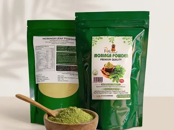 Rishi Premium Moringa Powder 100g | 100% Natural Moringa Leaf Powder