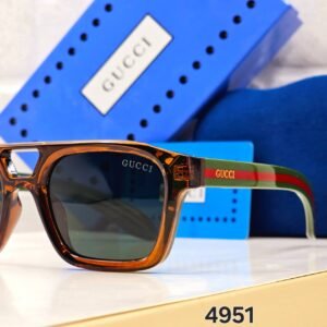 Luxury Square UV400 Sunglasses for Men & Women – Transparent Frame Premium Eyewear