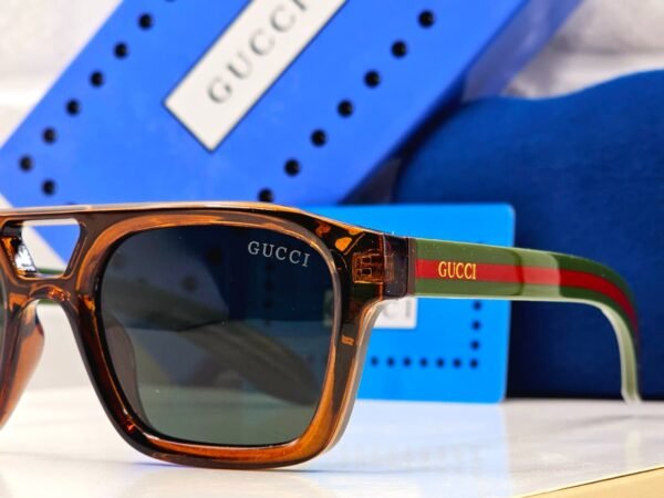 Luxury Square UV400 Sunglasses for Men & Women – Transparent Frame Premium Eyewear