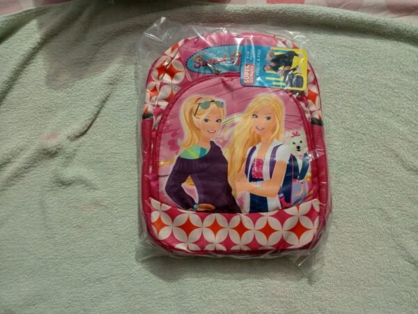 Kids Pink Cartoon School Backpack for Girls | Lightweight Nursery & Kindergarten School Bag