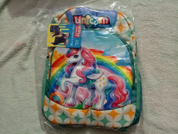 Unicorn School Backpack for Girls | Cute Rainbow Kids School Bag for Nursery & Kindergarten