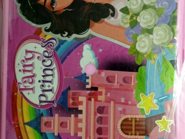 Fairy Princess Plastic Lunch Box for Kids | Cartoon School Tiffin Box for Girls