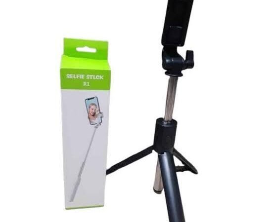 Wireless Bluetooth Selfie Stick Tripod with Remote | Extendable Mobile Phone Stand