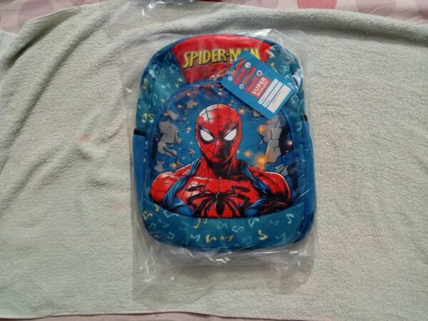 Spider Man Kids School Backpack | Cartoon School Bag for Boys Nursery Preschool & Kindergarten