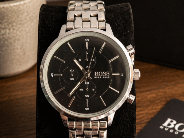 HUGO BOSS Chronograph Watch for Men | Premium Luxury Analog Wrist Watch | Stainless Steel