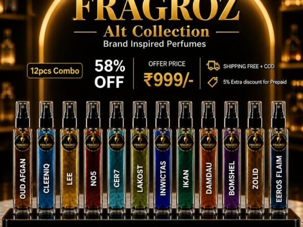 FRAGROZ Alt Collection Perfume Combo | Premium Long Lasting Eau De Parfum Gift Set