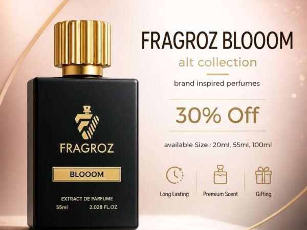 FRAGROZ BLOOOM Premium Alt Collection Long Lasting Eau De Parfum for Women Floral Perfume