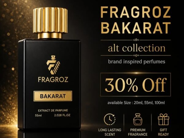 FRAGROZ Bakarat Perfume | Premium Alt Collection Brand Inspired Eau De Parfum
