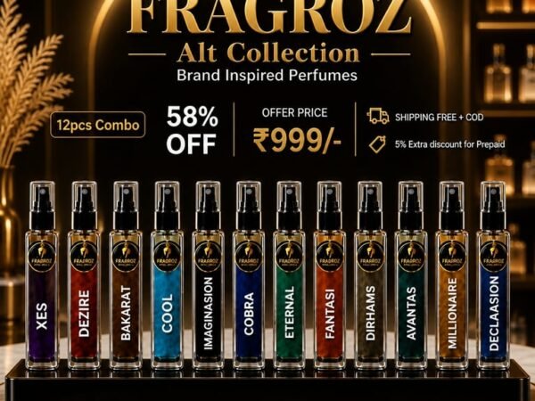 Fragroz Alt Collection Perfume Combo 1001 | Premium Long Lasting Perfume Gift Set