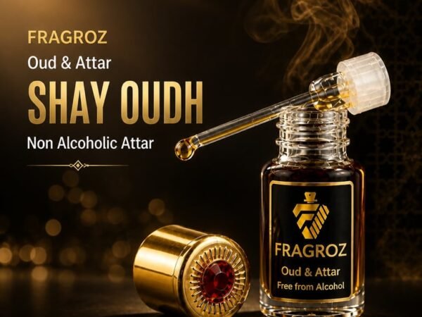 Shay Oudh Non Alcoholic Attar | Premium Long Lasting Arabic Perfume Oil | FRAGROZ