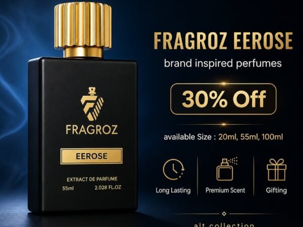 FRAGROZ Eerose Perfume | Brand Inspired Luxury Long Lasting Eau De Parfum for Men