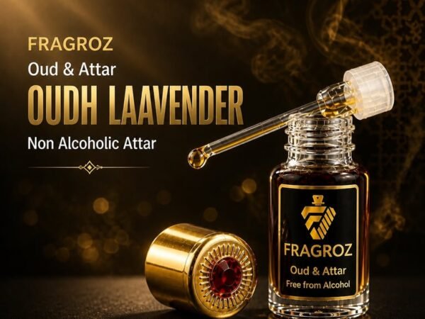 Oudh Lavender Non Alcoholic Attar Long Lasting Perfume Oil for Men and Women Available on Onestall.in
