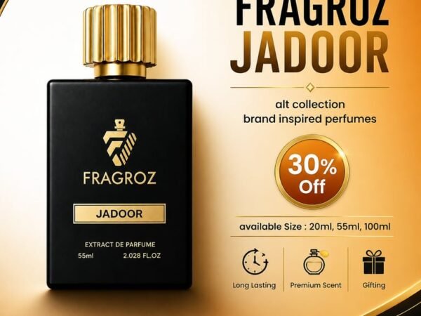 FRAGROZ JADOOR Perfume | Premium Long Lasting Luxury Eau De Parfum for Men & Women