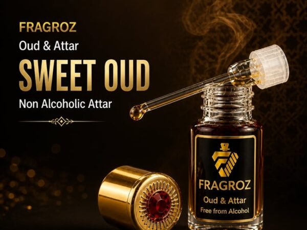 Sweet Oud Non Alcoholic Attar | Rich Oriental Long Lasting Fragrance Oil