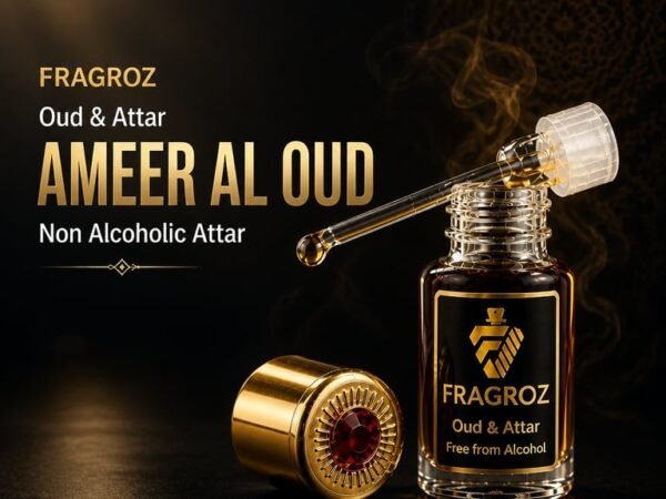 Ameer Al Oud Non Alcoholic Attar | Long Lasting Arabic Perfume Oil for Men & Women