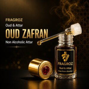 Oud Zafran Non Alcoholic Attar Long Lasting Arabic Perfume Oil for Men and Women Available on Onestall.in