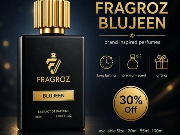 FRAGROZ BLUJEEN Perfume | Premium Long Lasting Luxury Eau De Parfum