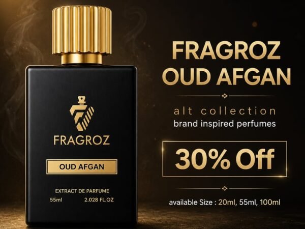 FRAGROZ Oud Afgan Perfume | Luxurious Brand Inspired Long Lasting Oud Eau De Parfum
