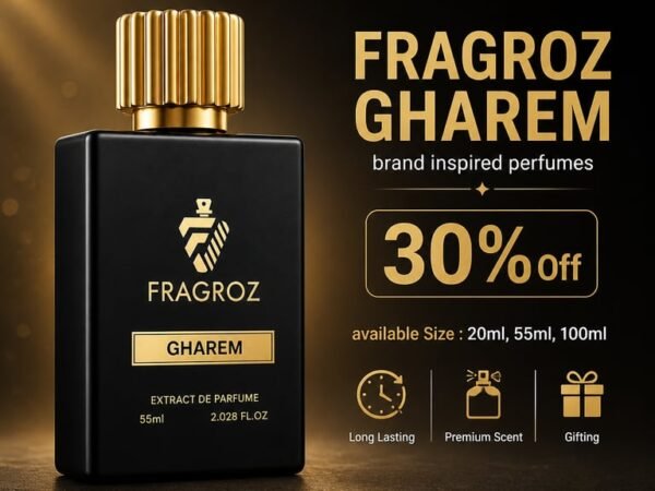 FRAGROZ GHAREM Perfume | Luxury Inspired Long Lasting Eau De Parfum for Women